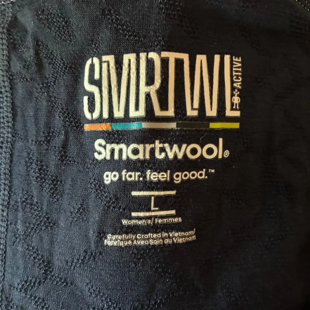 Smartwool Active Lined Skirt Skort Womens Large Floral Print Sporty Hiking Trail